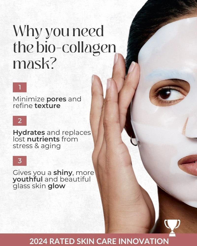 3 Pack | Collagen Face Mask