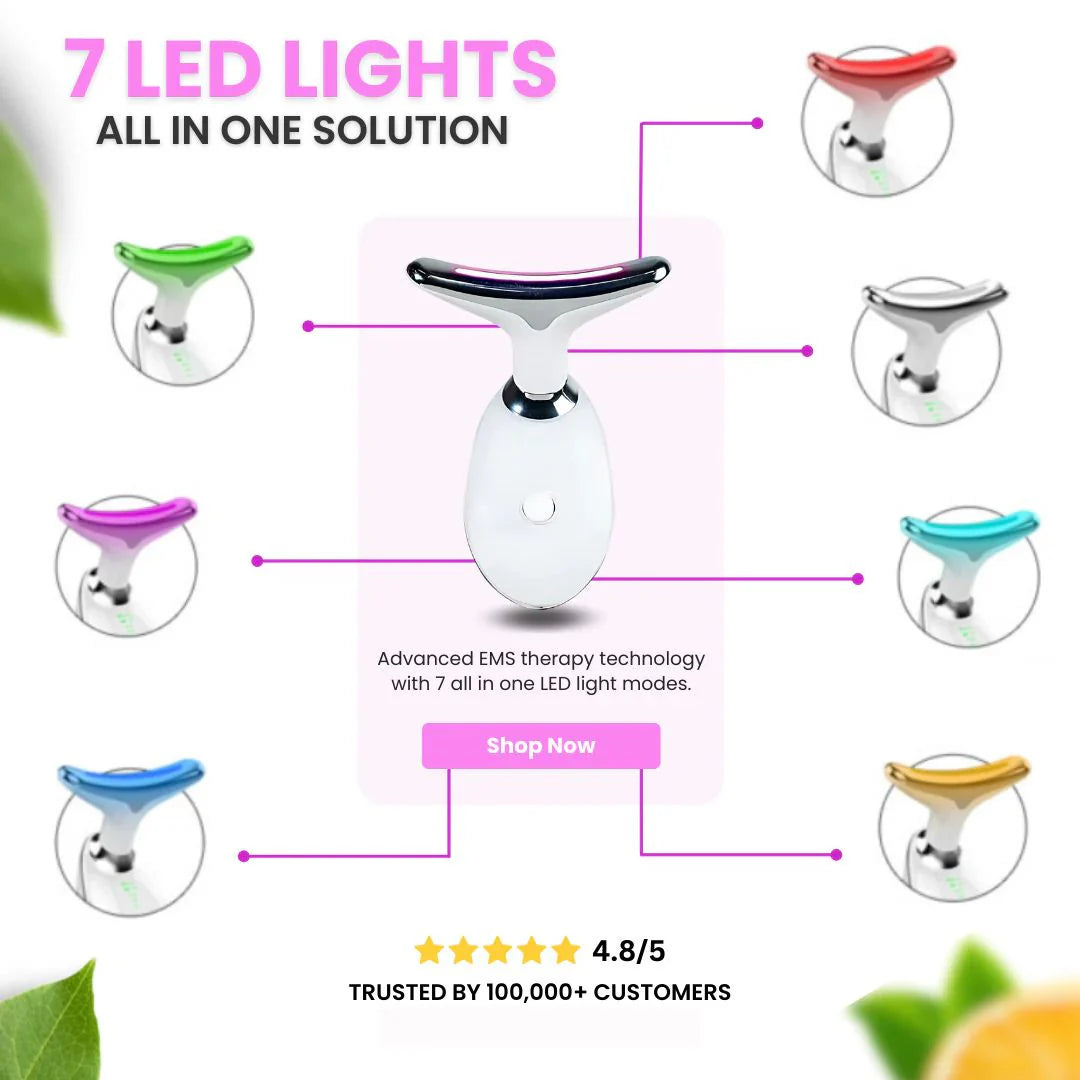 VELLORA 7-in-1 LED Facial Sculptor