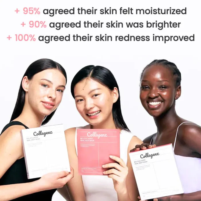 3 Pack | Collagen Face Mask
