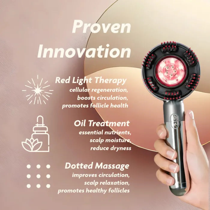 Vellora Light Scalp Massager Brush