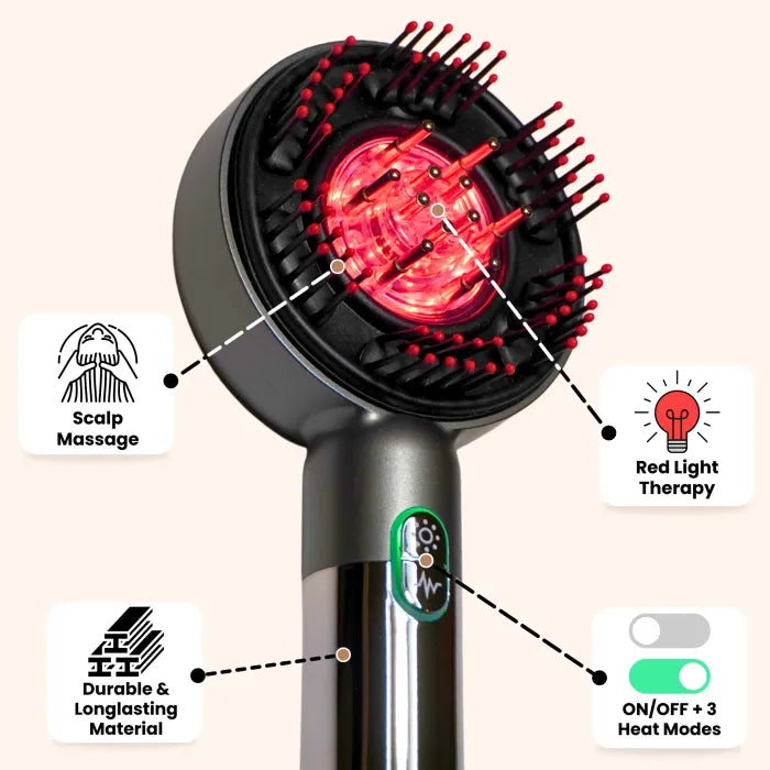Vellora Light Scalp Massager Brush